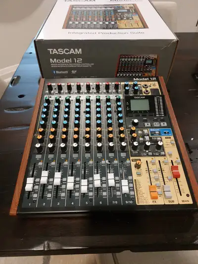 Tascam Model 12 Recorder/Mixer/Interface, View more