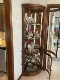Stunning Curio Cabinet on Auction
