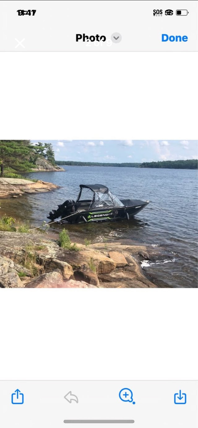 2022 18ft boat, legend xte sport in Powerboats & Motorboats in St. Catharines - Image 2