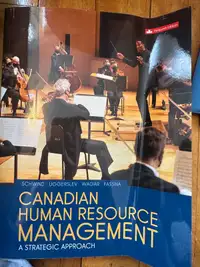 Print text. Human Resour Management McGraw Hill book. Like-ne