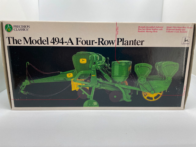 1/16 John Deere  494-A Four Row Planter, PRECISION Classics #9 in Toys & Games in Regina - Image 2