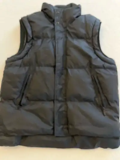 Winter puffer vest, View more