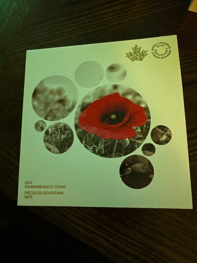2015 remembrance coins in Arts & Collectibles in Hamilton