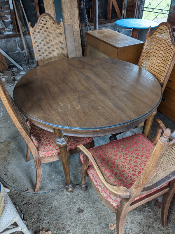 Rare oak Gibbard dining set in Dining Tables & Sets in Trenton