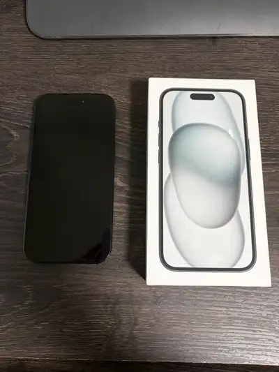 iPhone 15 128 GB space black , View more