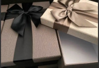 Gift Boxes with Satin Bows - 15 brand new (ideal for gifts)