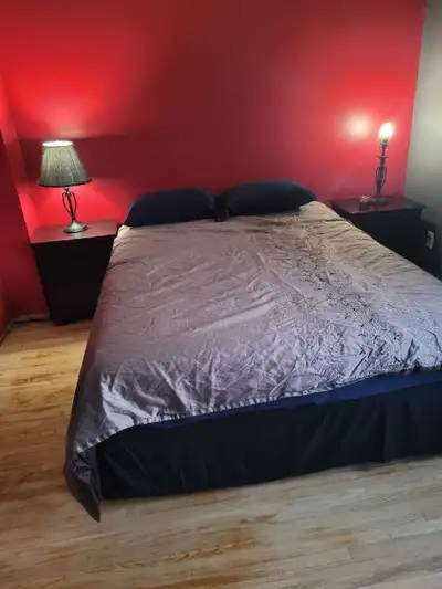 Master bedroom for rent. In a clean 4 bedroom townhome. Heat, hydro and wifi are included. There are...