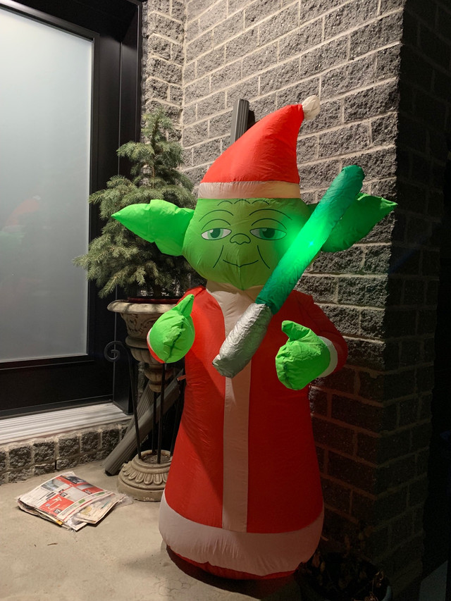 Christmas decoration Santa Yoda dans Fêtes et événements  à Longueuil/Rive Sud
