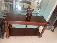 Beautiful Heavy Solid Wood ConsoleTable excellent Quality 