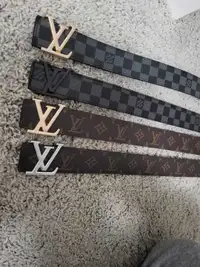 Mens Brand New Designer LV belts