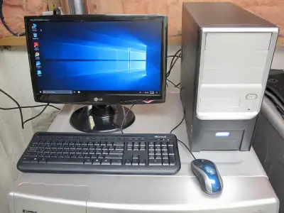 Complete Win 10 desktop bundle: AMD A8-6500, 8GB RAM, 1TB refub!, View more