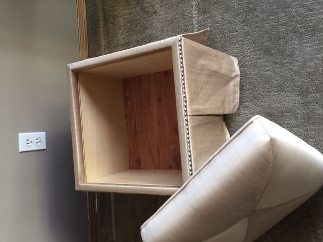 Custom Upholstered Stool with Storage in Other in Calgary - Image 2