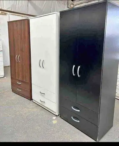 6 Ft Wooden Wardrobe with Drawers – Modern Design, View more