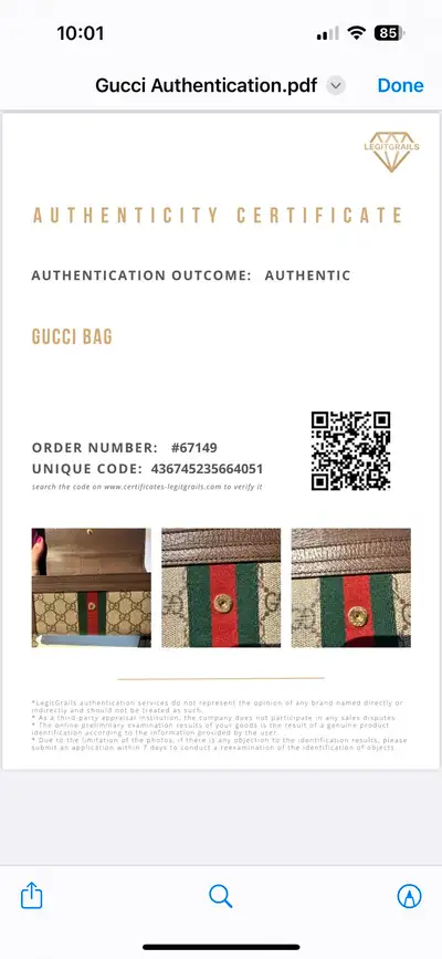 Women’s Gucci wallet on a chain , View more