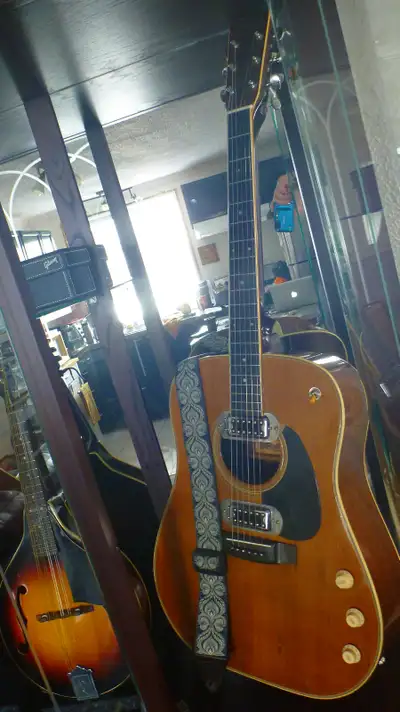 50 years OLD YAMAKI CUSTOM (MARTIN D35 COPY), VERY VERY CUSTOM!!, View more