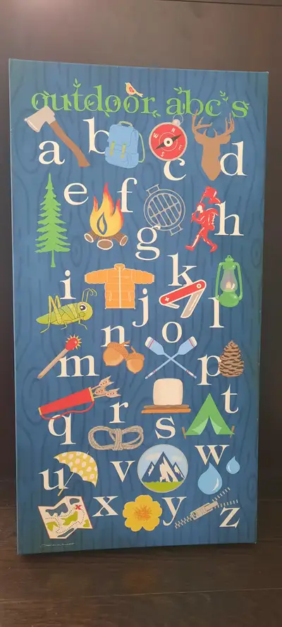 ABC's picture frame, View more