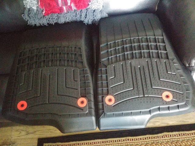 2 new front WeatherTech Mats for a 2022 Jeep Wrangler Sahara | ATV Parts,  Trailers & Accessories | Barrie | Kijiji
