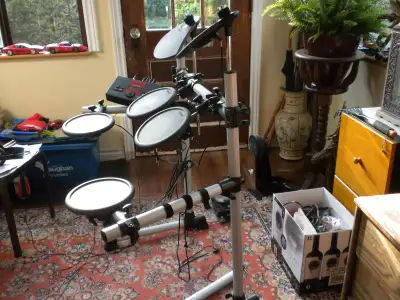 Selling a set of used Yamaha electronic drums, View more