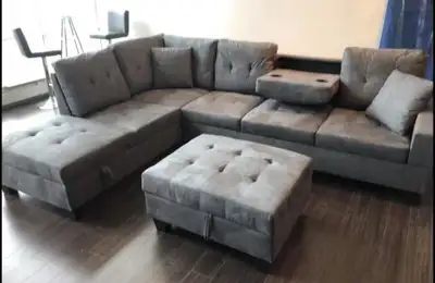 Brand New in box sectional, View more