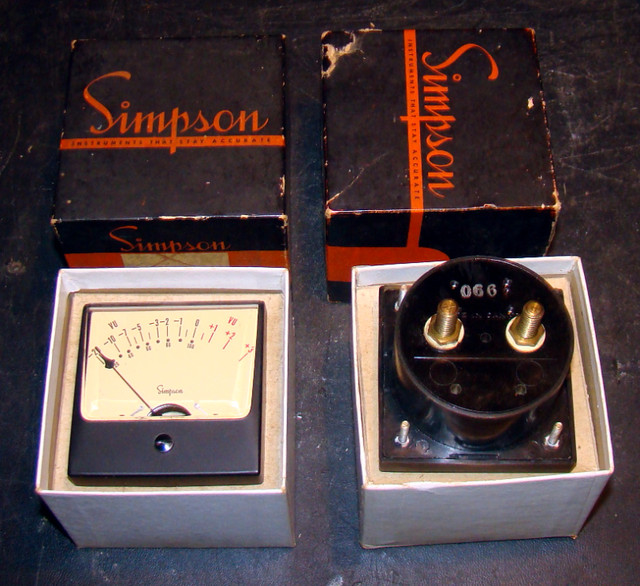 NIB matched pair Simpson VU meters audio Preamp build in Stereo Systems & Home Theatre in Oakville / Halton Region - Image 4