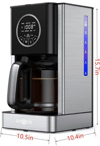Taotronics 12-Cup Coffee Maker, Drip Coffee Machine brand new in