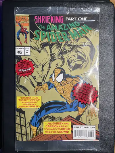 Amazing Spider-Man #390 Marvel 1994 Shrieking Part ONE (unopene, View more