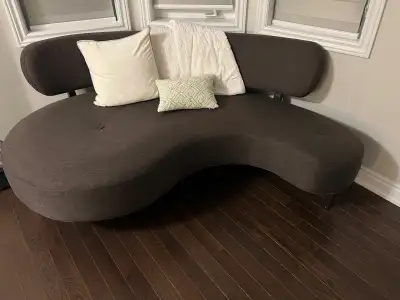 kidney shapped sofa, View more