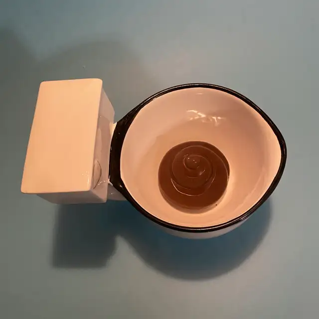 NEW toilet mug prank / gag gift63738377372547122