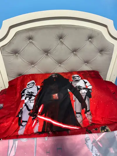 Upholstered Twin Bed Frame, View more