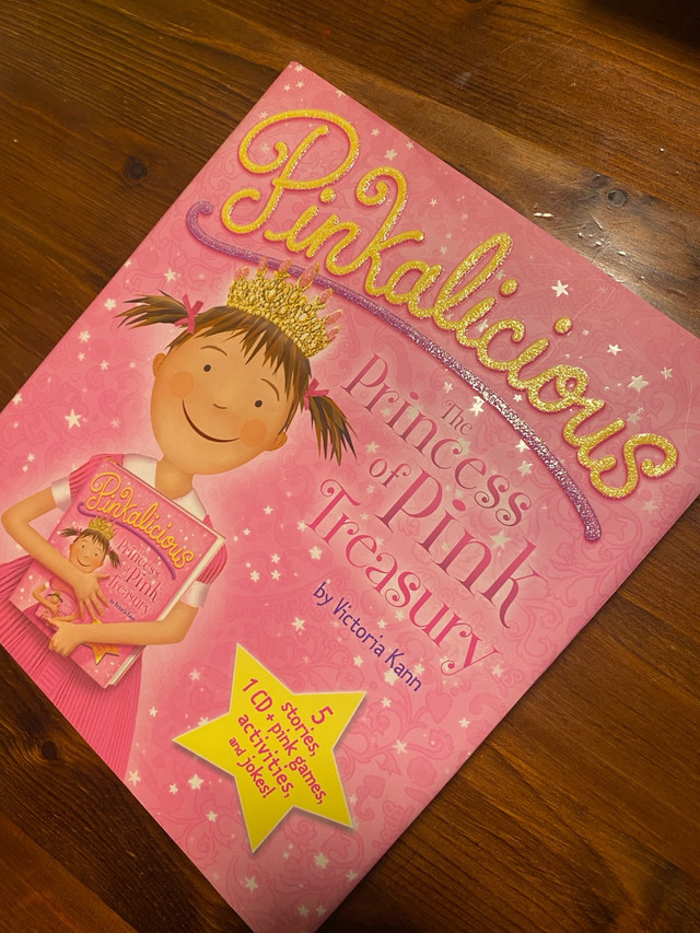 Pinkalicious book with 5 stories & CD in Children & Young Adult in Burnaby/New Westminster
