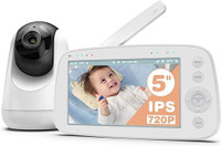 5" Baby Monitor with Camera and Audio