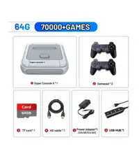 Super console X,console jeux vidéo retro,console vintage,Kinhank