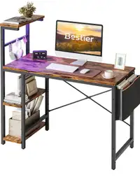Brand New Computer Desk (51.3” Rustic Brown)