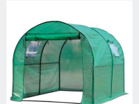 10 ft High-Tunnel Greenhouse Portable shed portable garage $150