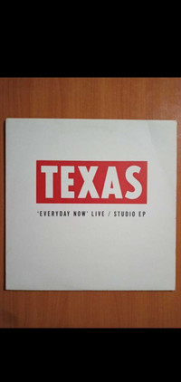 Texas vinyle Everyday now LIVE ORIGINAL état NEUF $10.