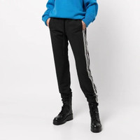 Monse side striped grosgrain wool track pants joggers