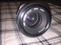 Minolta MD 50mm f 1.7 Lens