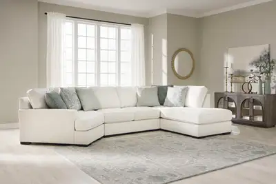 New Flynndale Marble Sectional *Reg. $2999*, View more