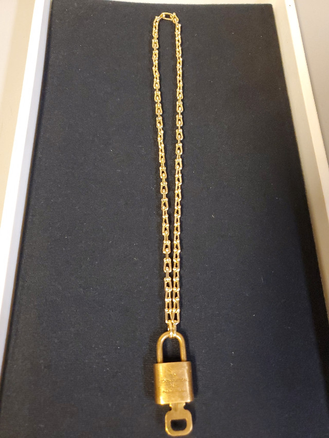 Louis Vuitton Paris Made In France Pad Lock And Chain 302 in Jewellery & Watches in St. Catharines