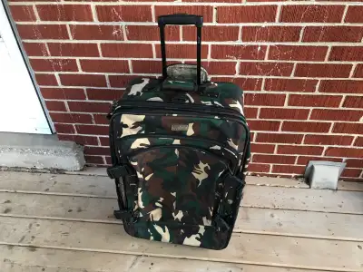Camo JEEP Brand Luggage Bag Suitcase W/Wheels & Handle 