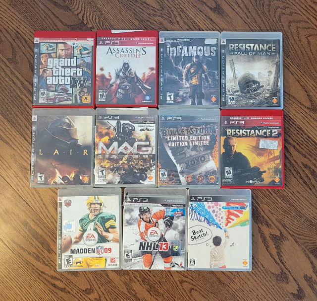 Sony PlayStation 3 Games in Sony Playstation 3 in City of Toronto - Image 3