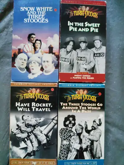 The Three Stooges VHS Movies, View more