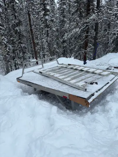 Sled deck with ramps, needs minor work