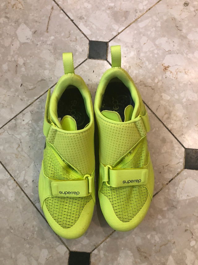 Nike superrep cycling shoes with Peloton cleats Exercise Equipment