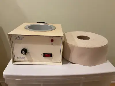 THE SINGLE WAX HEATER CSA APPROVED AND WAXING EPILATING ROLL, View more