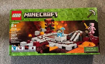 LEGO Minecraft The Nether Railway 21130 - NEW & SEALED, View more