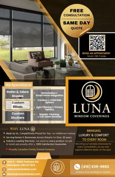 Blinds, Shutters & Drapes | Get A Free Quote Online Or In Person, View more