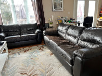 Genuine Leather 3 seat Sofa