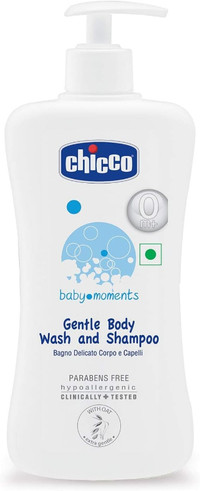 Chicco Baby Moments Bath Shampoo 0m + (500ml) - Shampoo & Shower