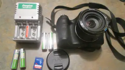 Sony Cybershot DSC-H300 20.1 Megapixels 35X Optical Zoom Digital, View more